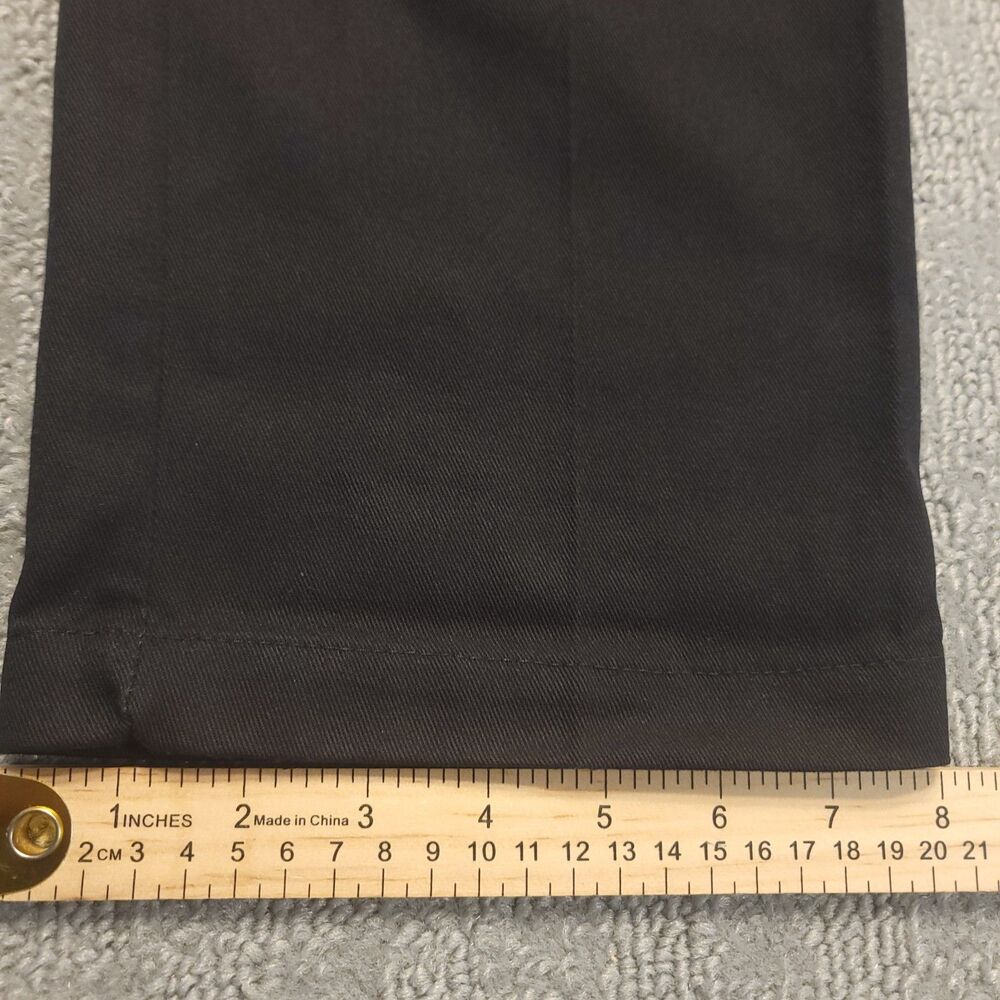 Dickies 874 Original Fit Mens Size 30x32 Work Pants Black Flat Front - Picture 9 of 10